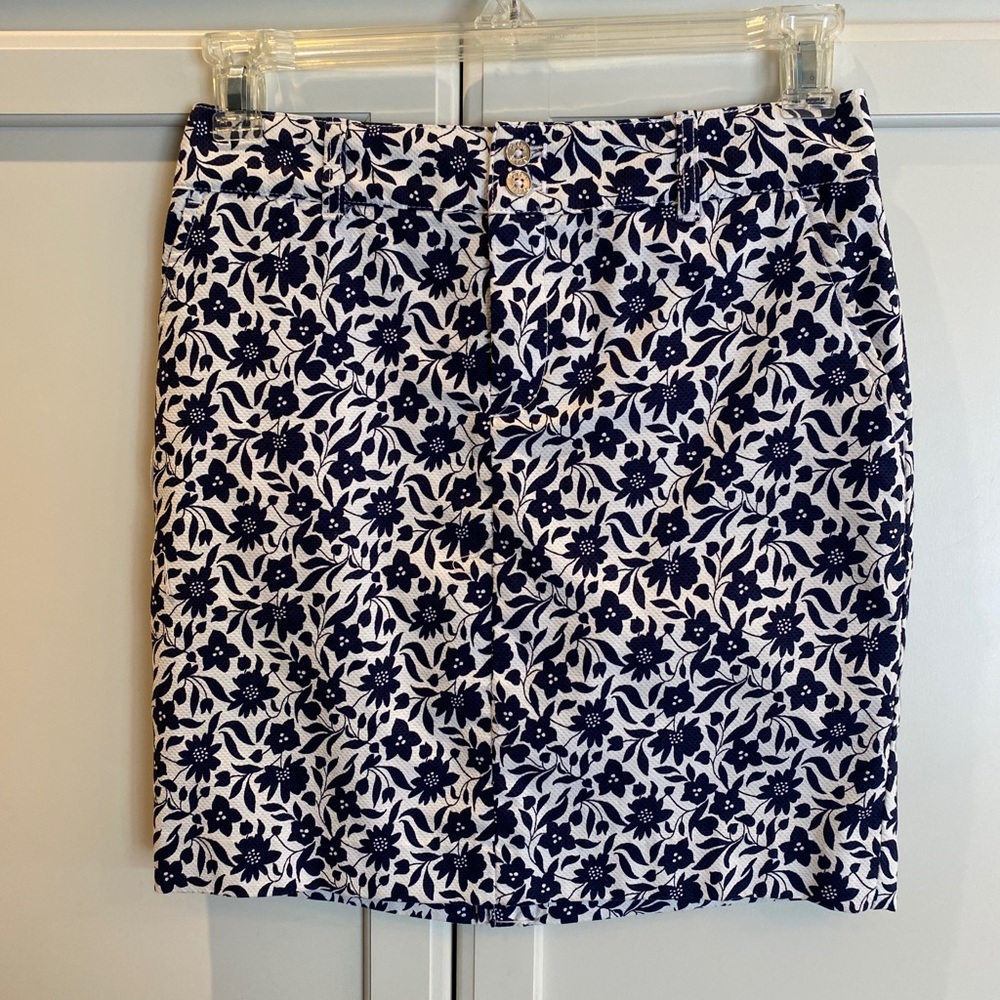 Blue skirt